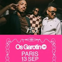 Os Garotin en concert de musiques du monde à Paris le 13 septembre 2026