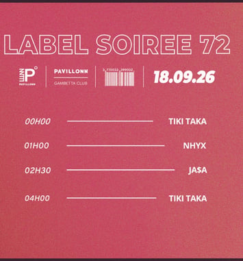 Pavillonn Label Soirée
