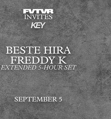 Freddy K Extended Set et Beste Hira