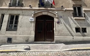 Rencontre avec la Croix-Rouge à Paris