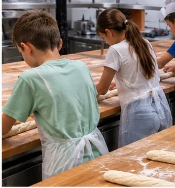 Complet // Ateliers d'initiation à la boulangerie pour enfants
