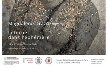 L'Éternel dans l'éphémère : Magdalena Drążdżewska