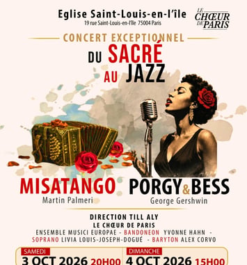 Du sacré au Jazz. Misa tango et Porgy and Bess