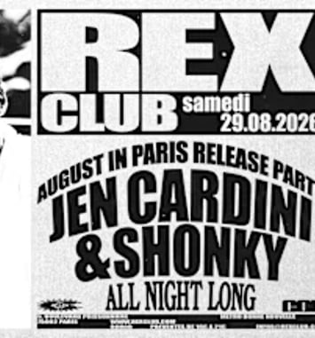 August in Paris Release Party: Jen Cardini & Shonky Anl