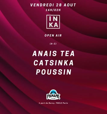 INKA Open Air x Paname Sur Seine