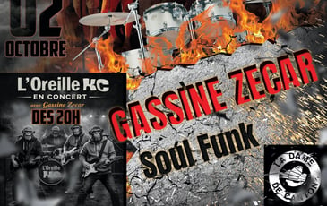 Gassine Zecar x L'Oreille KC