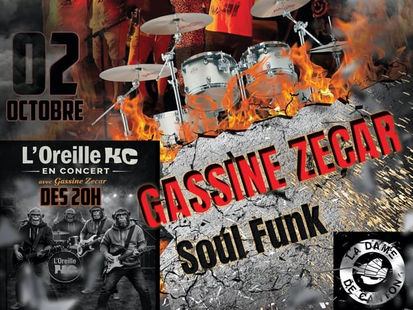 Gassine Zecar x L'Oreille KC