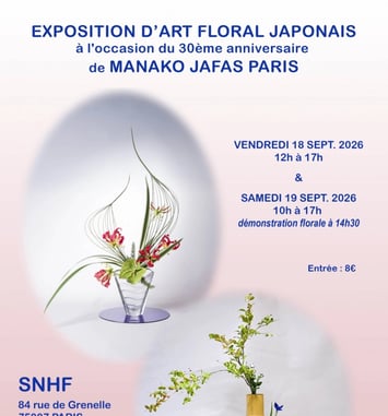 Exposition d'Art Floral Japonais et Ikebana