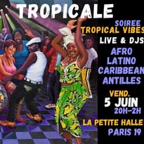Villette Tropicale live & DJ sets Afro-Latino - La Petite Halle
