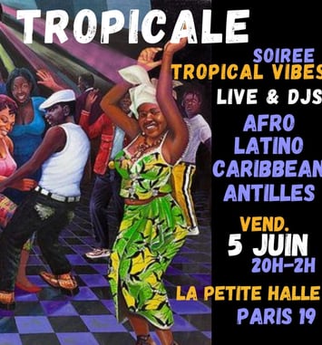 Villette Tropicale live & DJ sets Afro-Latino - La Petite Halle
