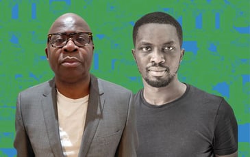 La bibliothèque "latérale" arpentée en compagnie de Boniface Mongo-Mboussa