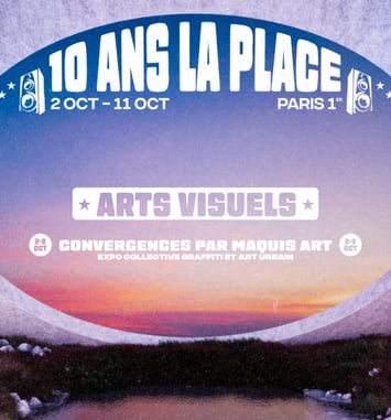 Convergences – l’exposition d’art urbain : 10 ans de La Place