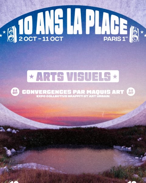 Convergences, l’exposition d’art urbain : 10 ans de La Place