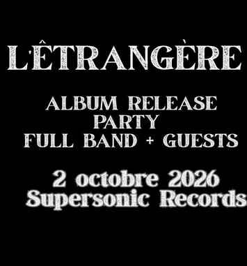 L'Êtrangère en concert (côté Records)