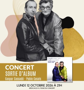 Concert de sortie d'album – Valérie Aimard et Cédric Lorel