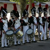 Avec les soldats de Napoléon Ier à l'École militaire de Paris