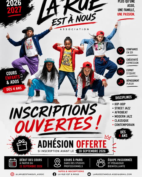 Saison 2026/2027, La Rue Est À Nous