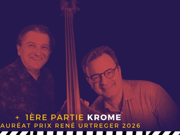Tamir Hendelman Duo ft. Nicola Sabato + 1ère partie KROME (Prix R. Urtreger 2026)