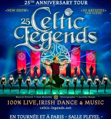 Celtic Legends sera en tournée en France en 2027 et à Paris du 26 au 28 février !