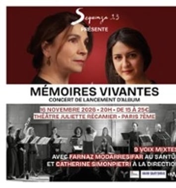 Mémoires vivantes, avec Farnaz Modarresifar au santûr