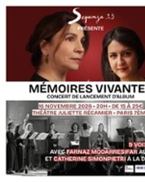 Mémoires vivantes, avec Farnaz Modarresifar au santûr