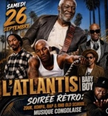 Atlantis : Hip hop old school, musique congolaise et ivoirienne, zouk, konpa