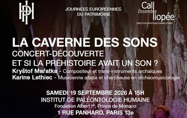 Concert, découverte "La caverne des sons"