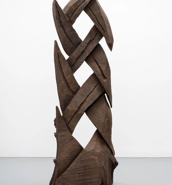 Catching Forms. Wood to Bronze : David Nash