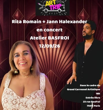 Rita Romain & Jann Halexander en concert