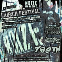 NOIZE Magazine Vol. 3 Launch Festival