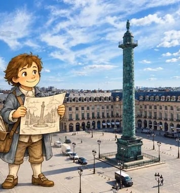 Parcours ludique autour de la Place Vendôme