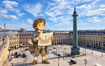 Parcours ludique autour de la Place Vendôme