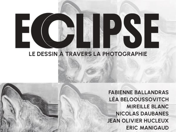 Éclipse, le dessin à travers la photographie