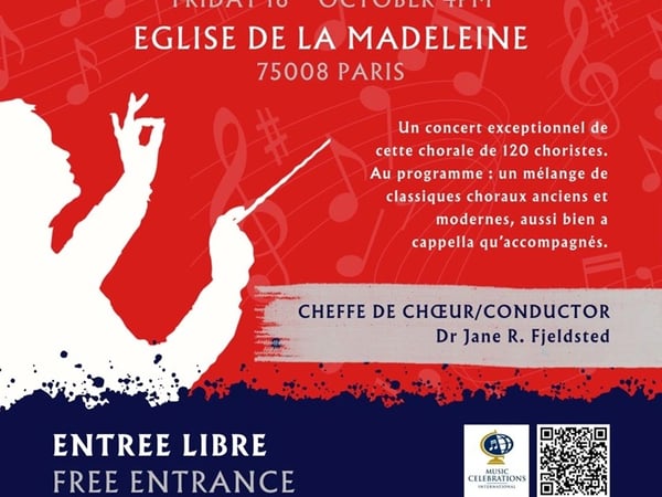 Salt Lake Singers en concert à l'église de la Madeleine