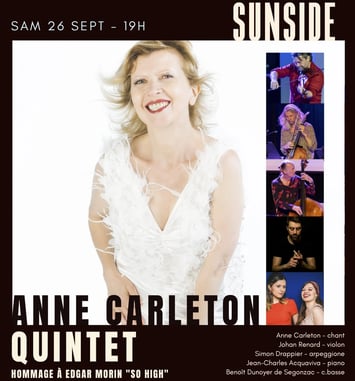 Anne Carleton Quintet, hommage à Edgar Morin « So High »