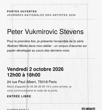 Peter Vukmirovic Stevens, Abstract Works