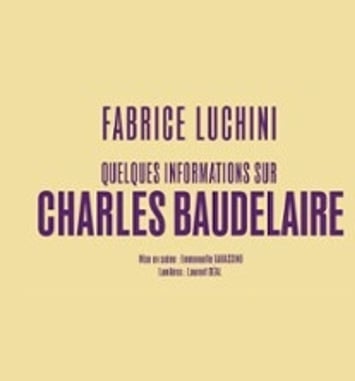 Fabrice Luchini, Quelques informations sur Charles Baudelaire