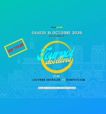 Tournoi élèves 1er tour Louves Astrales vs La Symptachim
