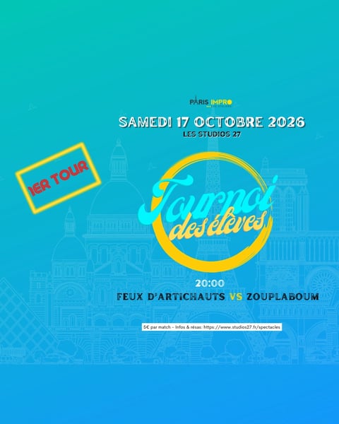 Tournoi élèves 1er tour FEUX D'ARTICHAUTS vs ZOUPLABOUM