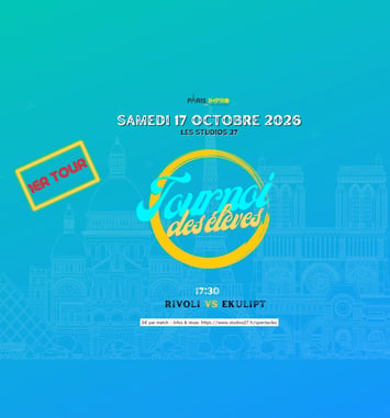 Tournoi élèves 1er tour RIVOLI vs EKULIPT