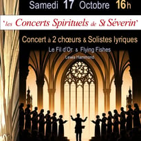 Concert à 2 chœurs & solistes lyriques