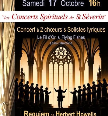 Concert à 2 chœurs & solistes lyriques