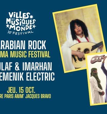 Scène Arabian rock : Sulaf + Imarhan + Temenik Electric
