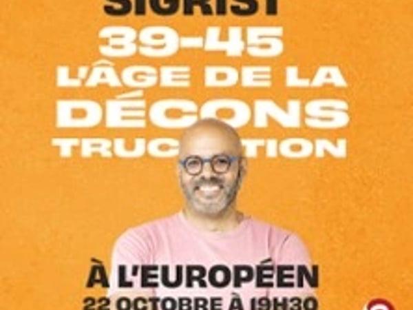 Frédérick Sigrist, 39-45, l'âge de la déconstruction
