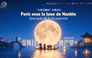 Spectacle de la mi-automne : Paris sous la lune de Nankin