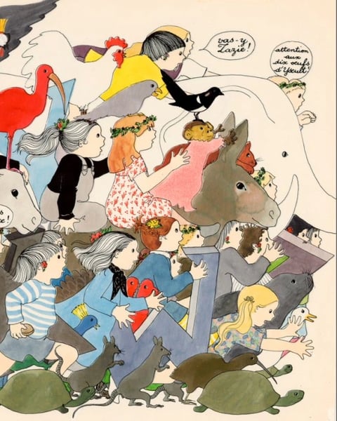 De Mimi Cracra à L'Alphabet fou : Agnès Rosenstiehl, 60 ans de création