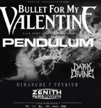 Bullet For My Valentine + Very special guest : Pendulum
