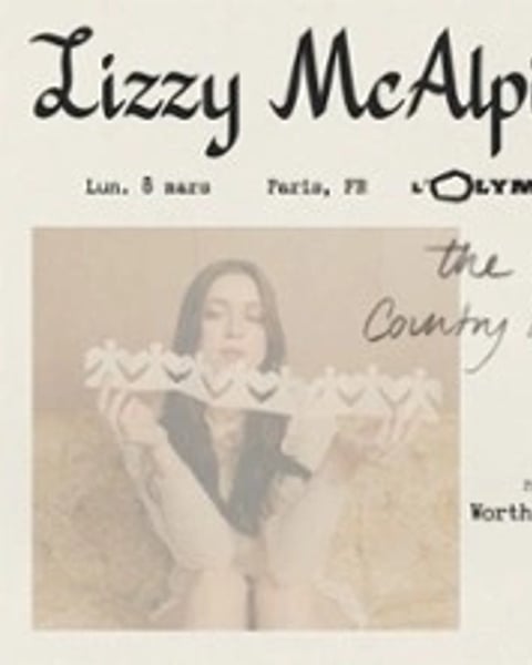 Lizzy McAlpine, The Over Country Tour