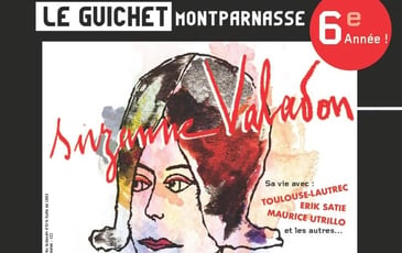 Suzanne Valadon : Sa vie avec Toulouse-Lautrec, Satie, Utrillo et les autres…