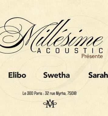 Millésime Acoustic Session — Ouverture de la saison 3